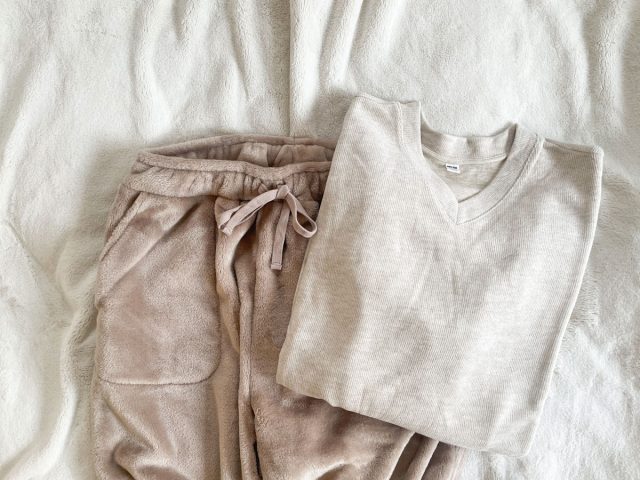 軽くてあったかい はく毛布 ルームパンツ