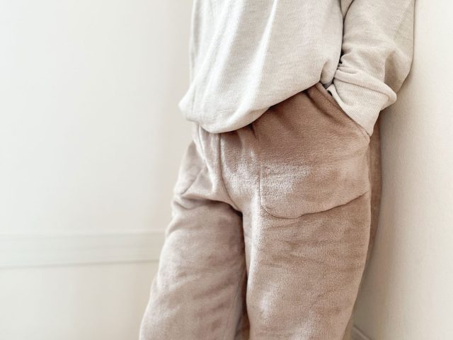 軽くてあったかい はく毛布 ルームパンツ