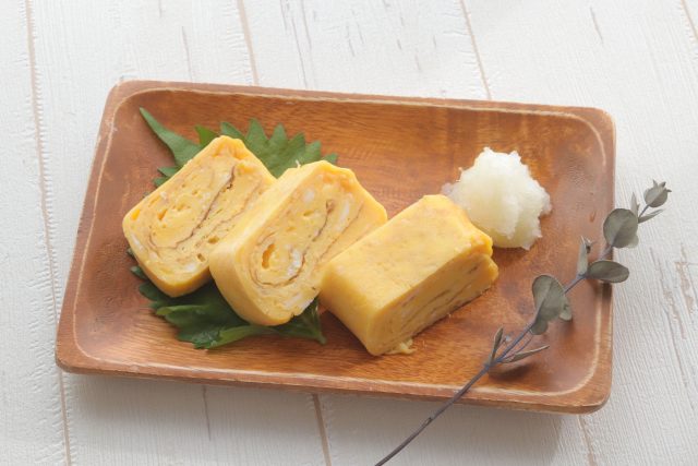 塩麹と甘酒の卵焼き