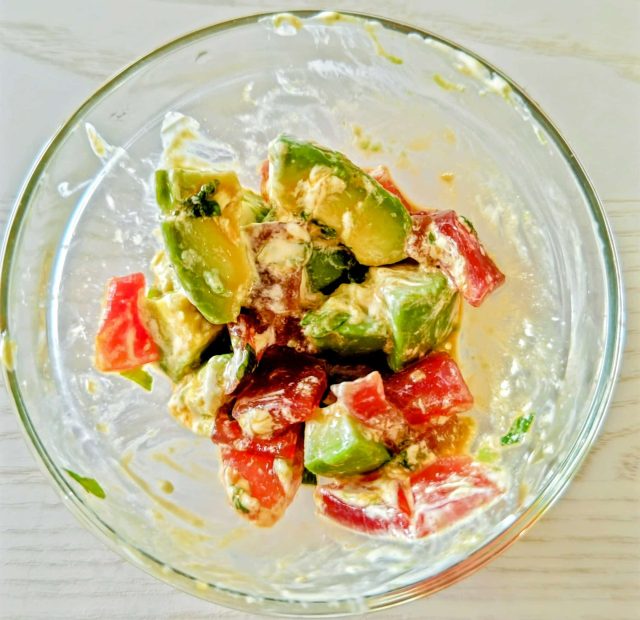 アボカドとマグロ