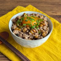  マンネリ解消！レンジで簡単「納豆そぼろごはん」