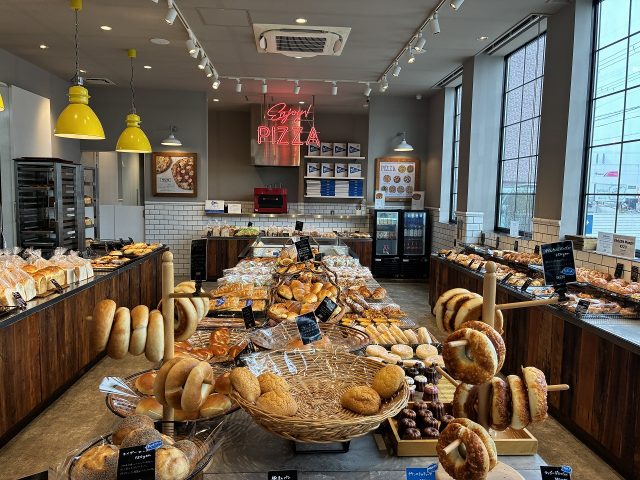 ベーカリー店内