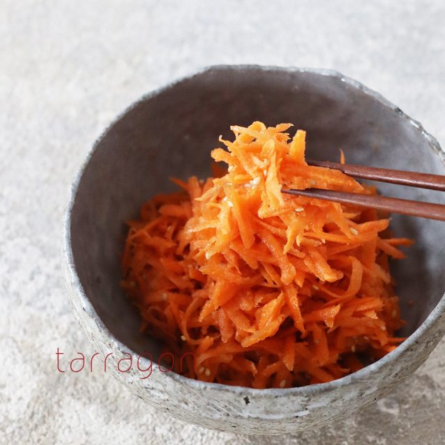 和風キャロットラペ