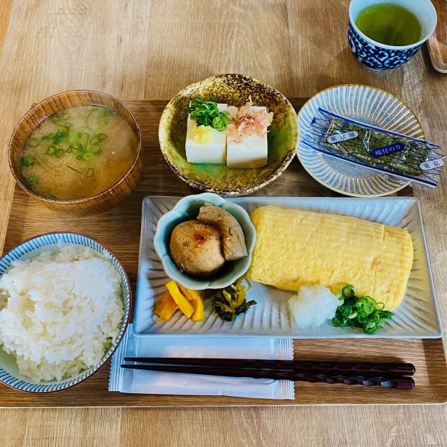だし巻きの朝定食