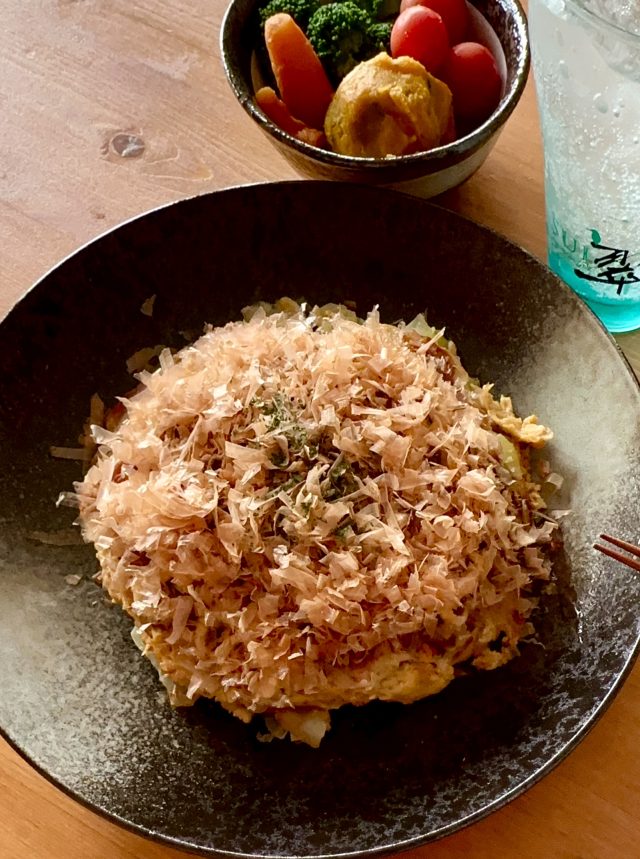 オートミールのお好み焼き