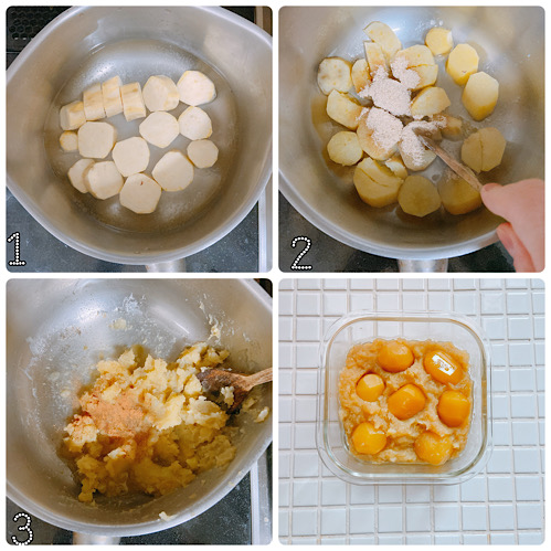 洋風栗きんとん作り方