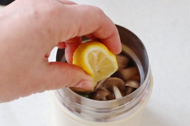 鶏白菜柚子つゆ