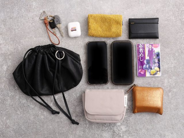 巾着ミニバッグの中身