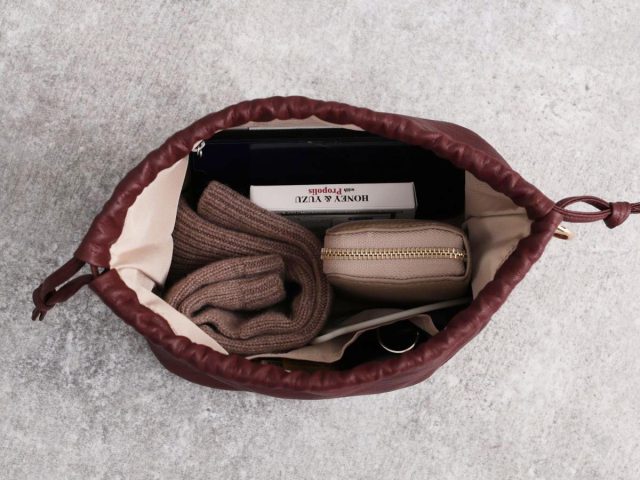 巾着ミニバッグ