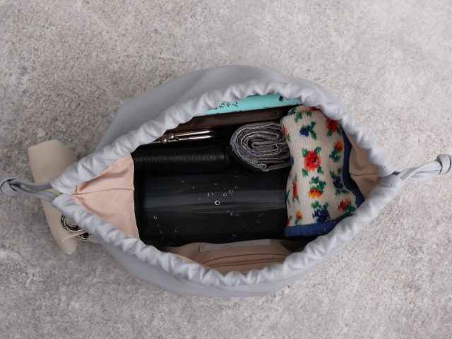 巾着ミニバッグ