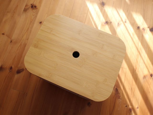 荷物の一時置きに キャスター付き収納 専用フタ