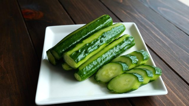 きゅうりの出汁漬け