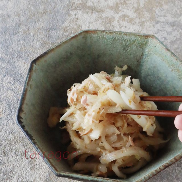 白菜とツナのおかか和え
