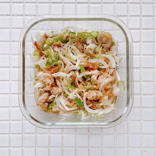 豚肉の南蛮漬け