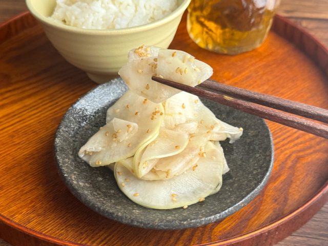 大根の即席漬け