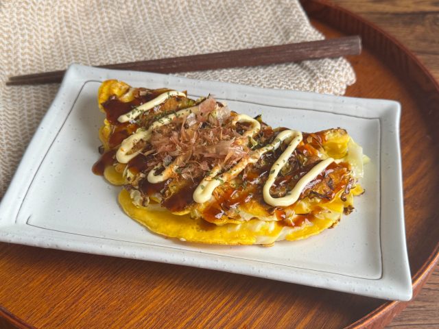 キャベツのとんぺい焼き風