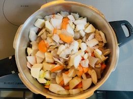 カットした野菜