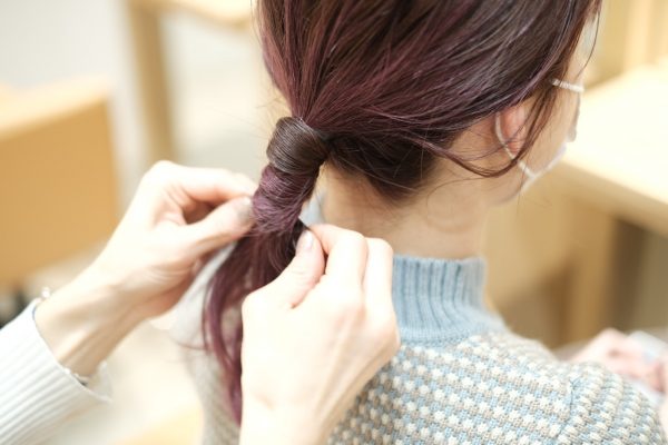 「ひとつ結び」アレンジ術