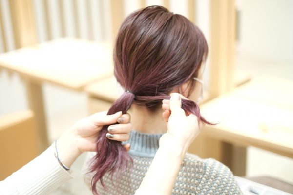 「ひとつ結び」アレンジ術