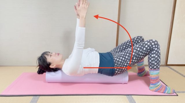 肩ほぐしピラティス