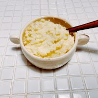 材料4つだけ！簡単なめらか『オリーブオイル香る塩マッシュポテト』の作り置き