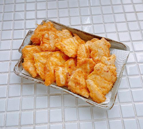 ささみのピカタ