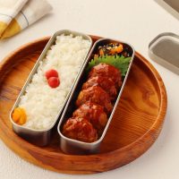 卵なしでもふんわり！「豆腐ハンバーグ」「にんじんの海苔バター」2品弁当