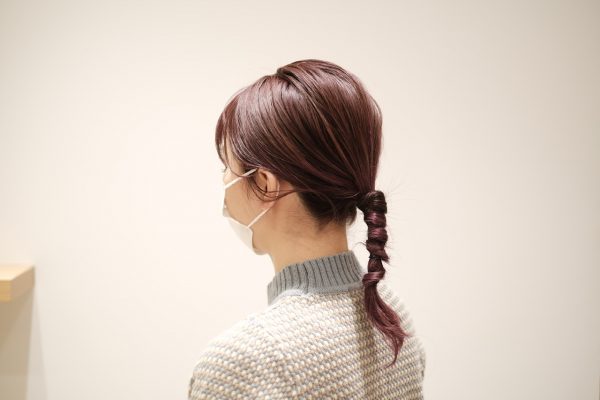 「ひとつ結び」アレンジ術