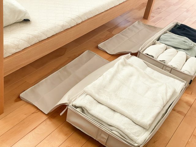 bon momentの「隙間を活用 ベッド下収納 キャスター付き」