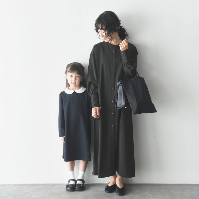 フォーマルウェアの親子