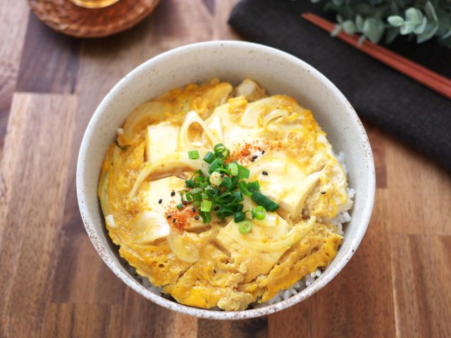 卵豆腐丼