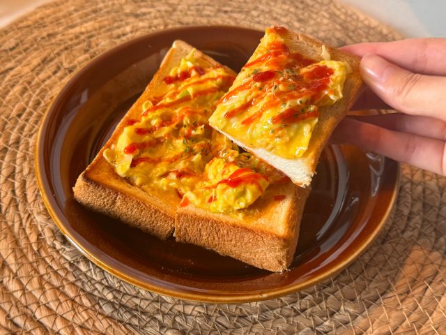 キャベ玉トースト