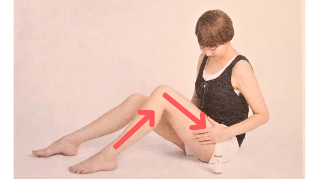 マッサージの手順の説明