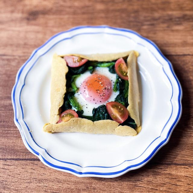 オートミールのガレット