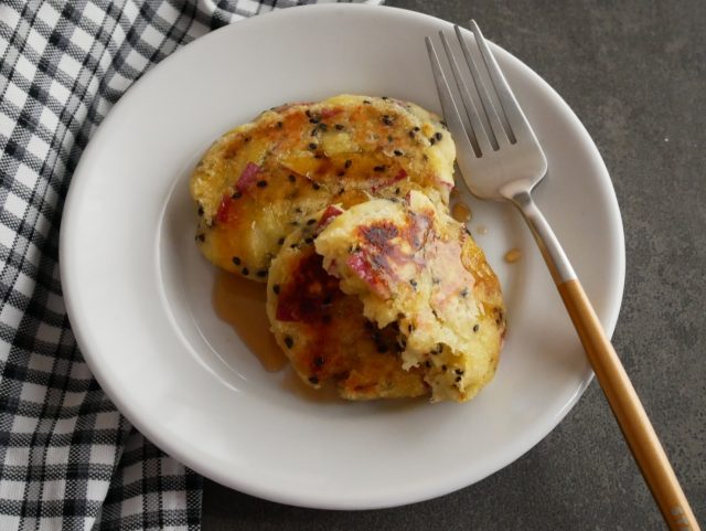 サツマイモのハッシュドポテト