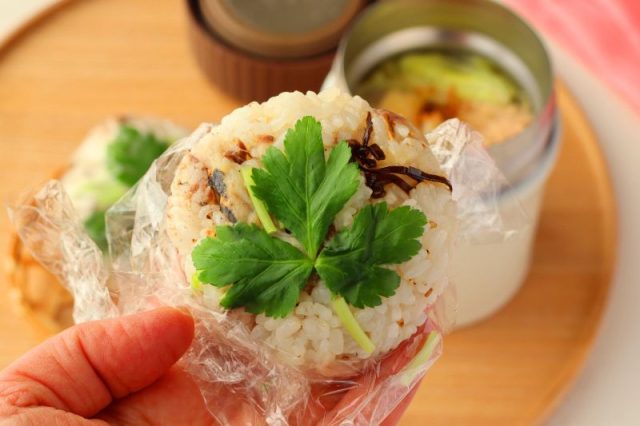 焼き魚のおにぎり