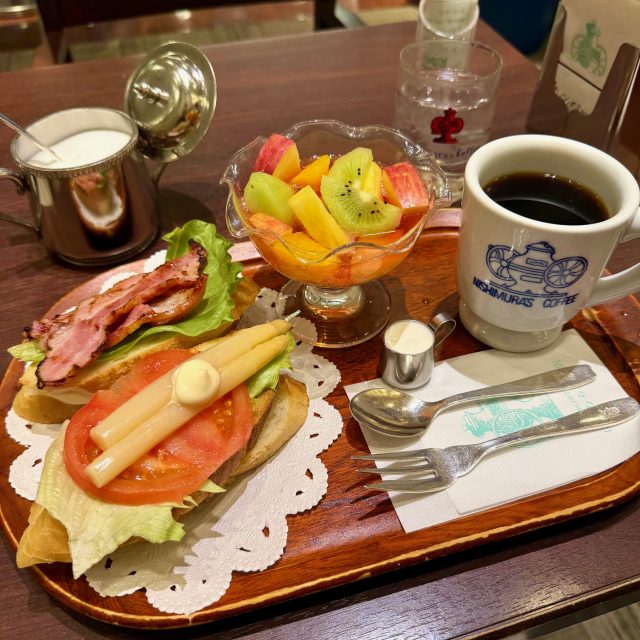 神戸にしむら珈琲 梅田店 フルーツセット