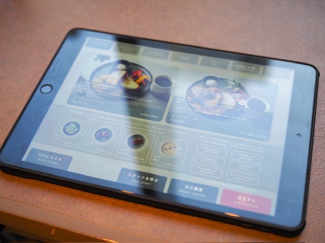 SiKiTO CAFE タブレット注文