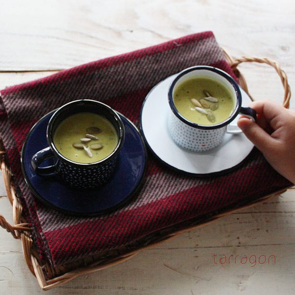 豆腐とかぼちゃのなめらかポタージュ