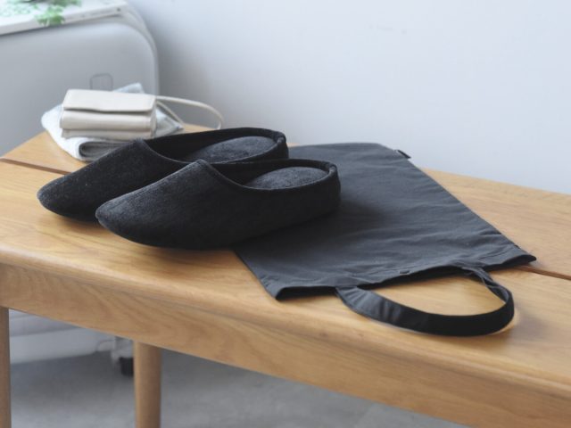 インヒール入り 軽くて履きやすい 携帯スリッパ