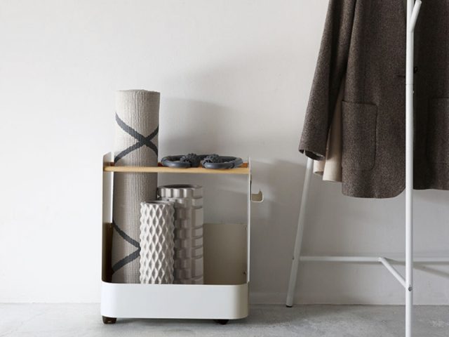 Ordre 立てて収納できる フィットネス収納