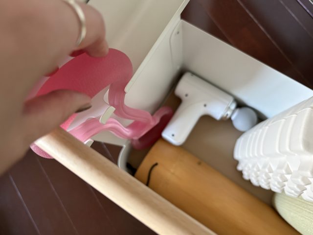 Ordre 立てて収納できる フィットネス収納