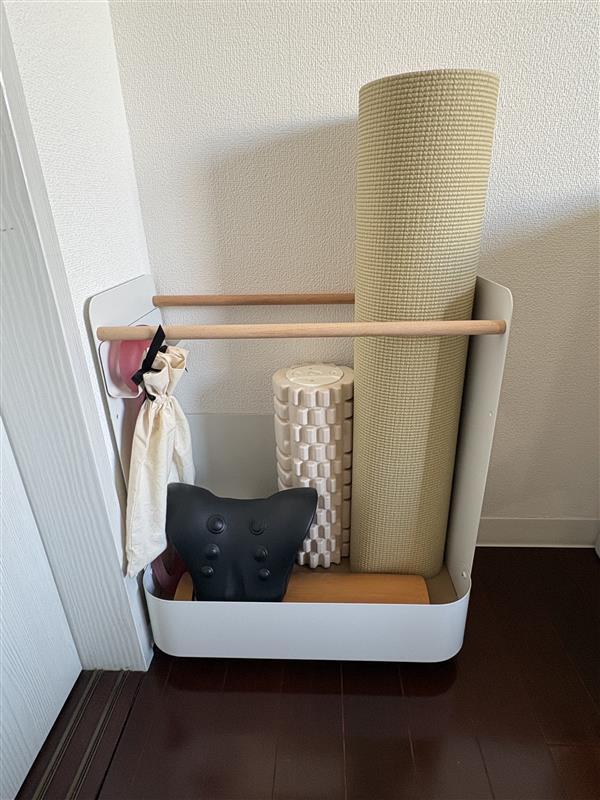 Ordre 立てて収納できる フィットネス収納