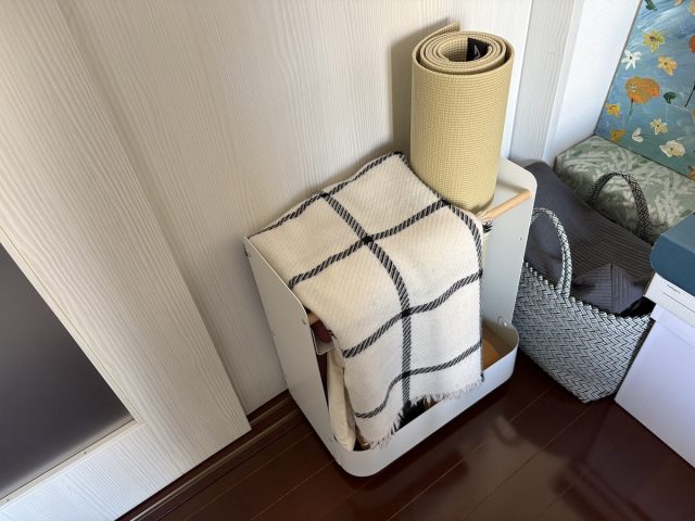 Ordre 立てて収納できる フィットネス収納