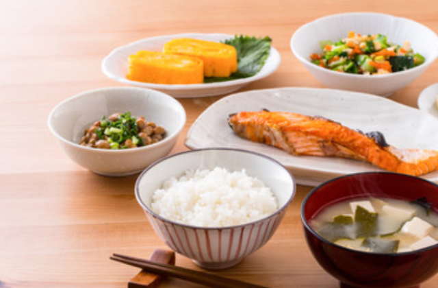 和食の朝ごはん