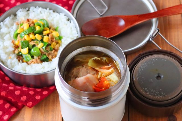 ツナピーマンごはん