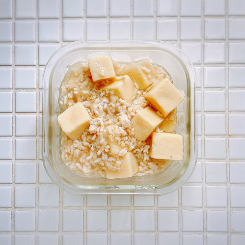 高野豆腐のそぼろ餡