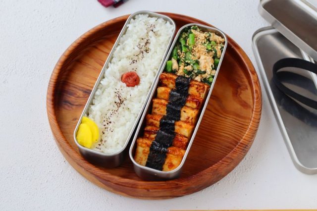 のり巻き厚揚げの照り焼き