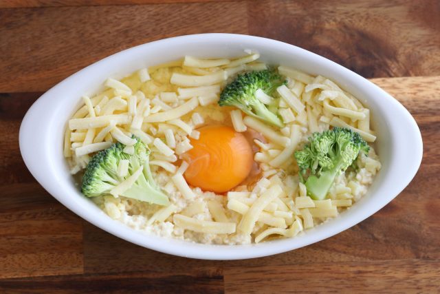 グラタンの焼く前