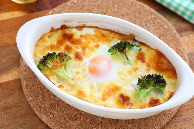 木綿豆腐の簡単グラタン